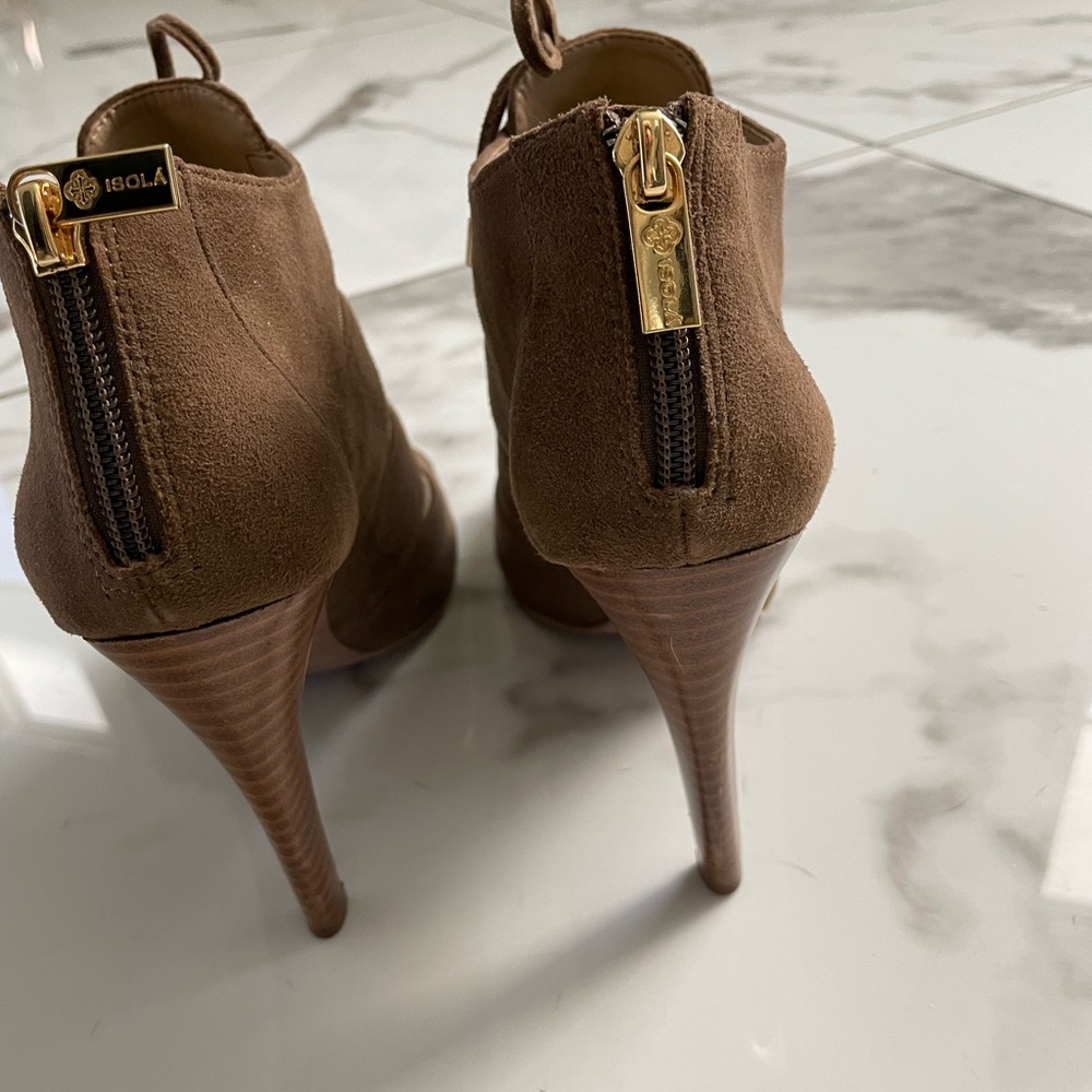 Suede Booties - Size 71/2. I Only Wore Once. - image 3